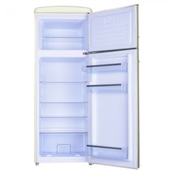 Omnys Retro Ψυγείο Δίπορτο 206lt Υ141.4xΠ55xΒ57εκ. Μπεζ WNT-EPQ10825C